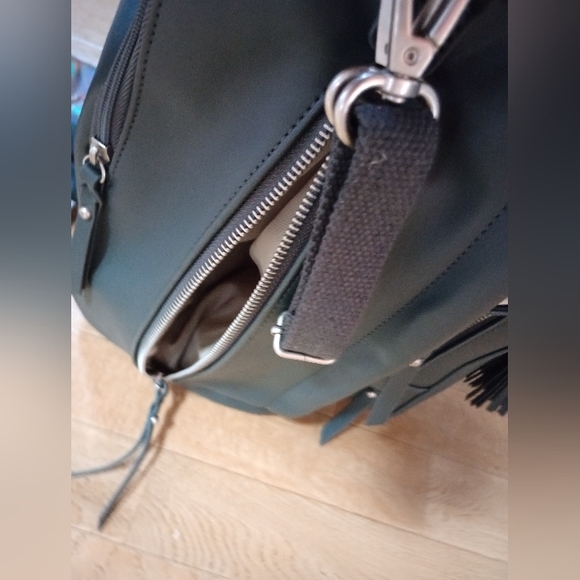 Blue Leather SKIP HOP Backpack/Diaper Bag - Picture 8 of 12